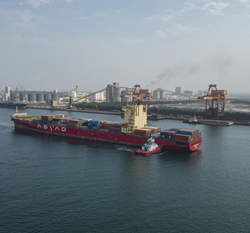 <p>Inviting Industry Leaders to Shape the Future for Sustainable Shipping Practices Asyad Group, OQ Alternative Energy, and</p>
